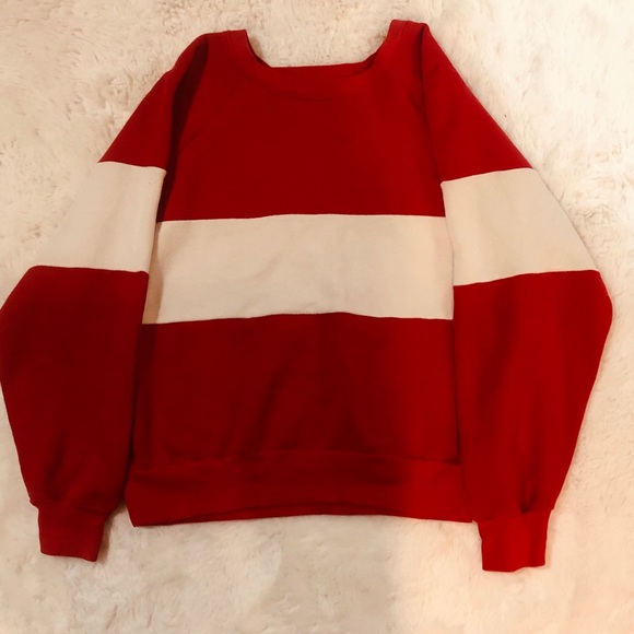 Reformation Sweaters - Reformation Jeans red and white Sweater